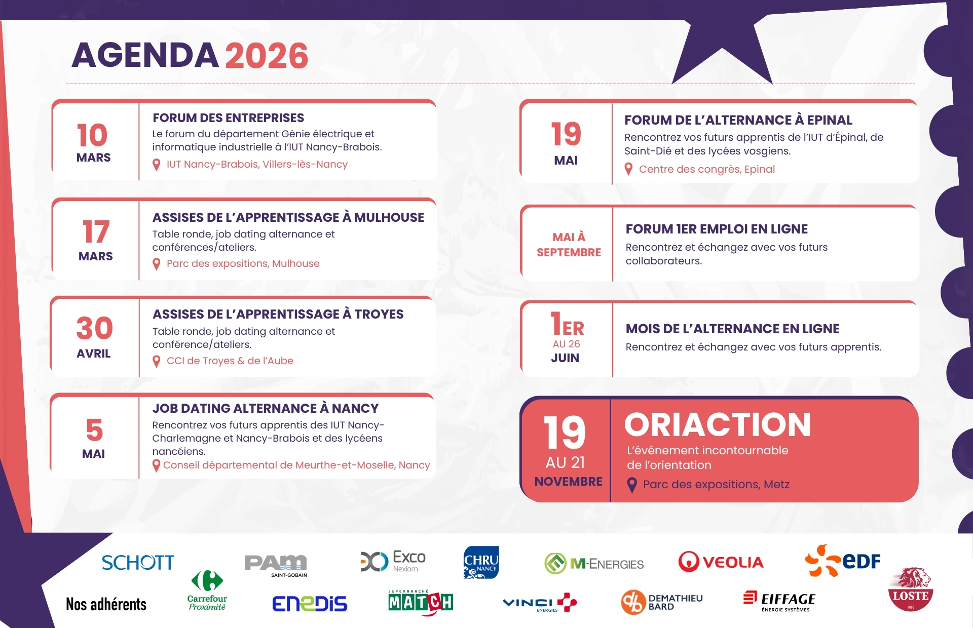 Agenda 2025 - 2026